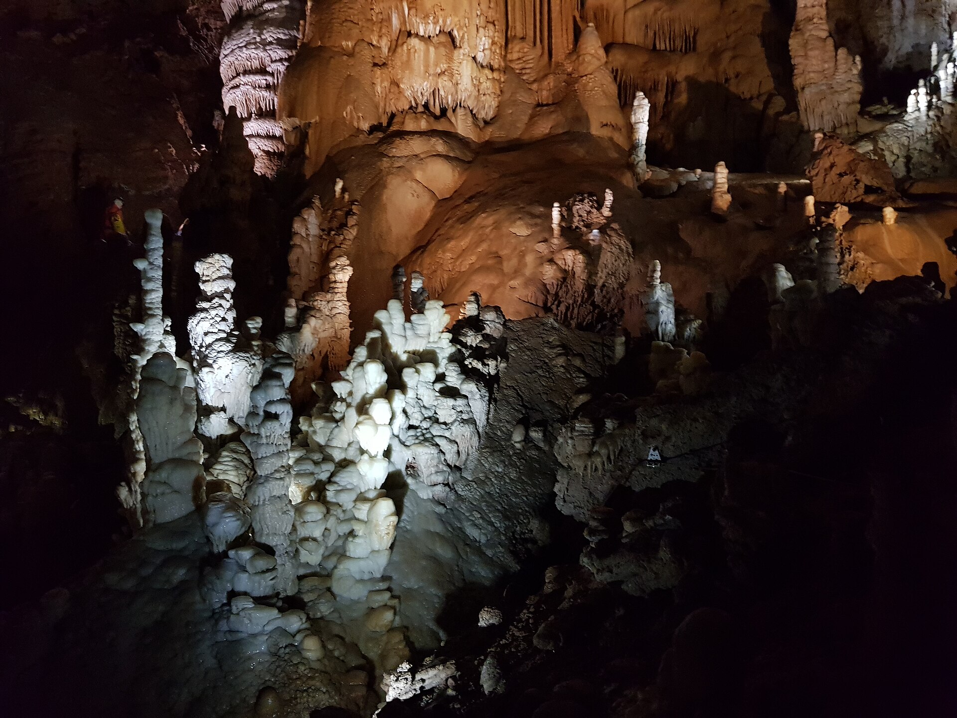 Concrétions de la grotte de Clamouse